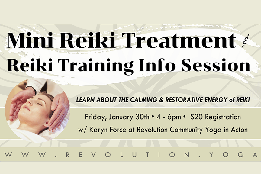 Mini Reiki Treatment &amp; Info Session @ RCY