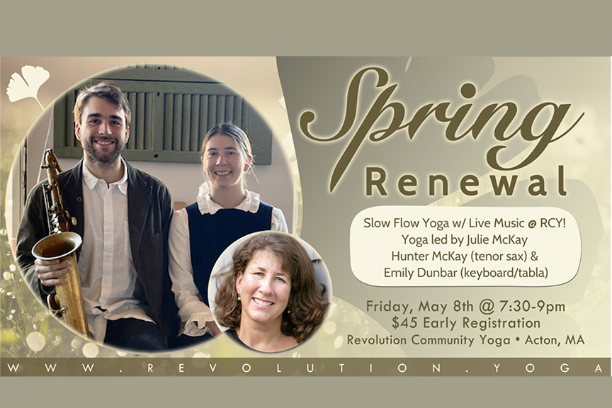 Spring ReNEWal: Slow Flow Yoga w/ Live Music @ RCY