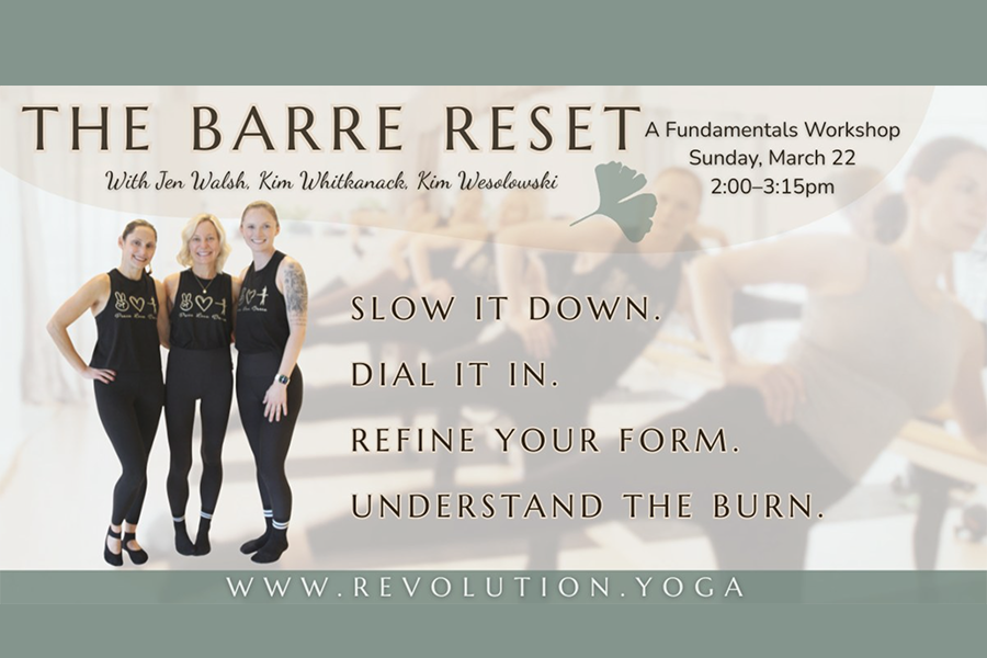 Barre Reset Workshop @ RCY