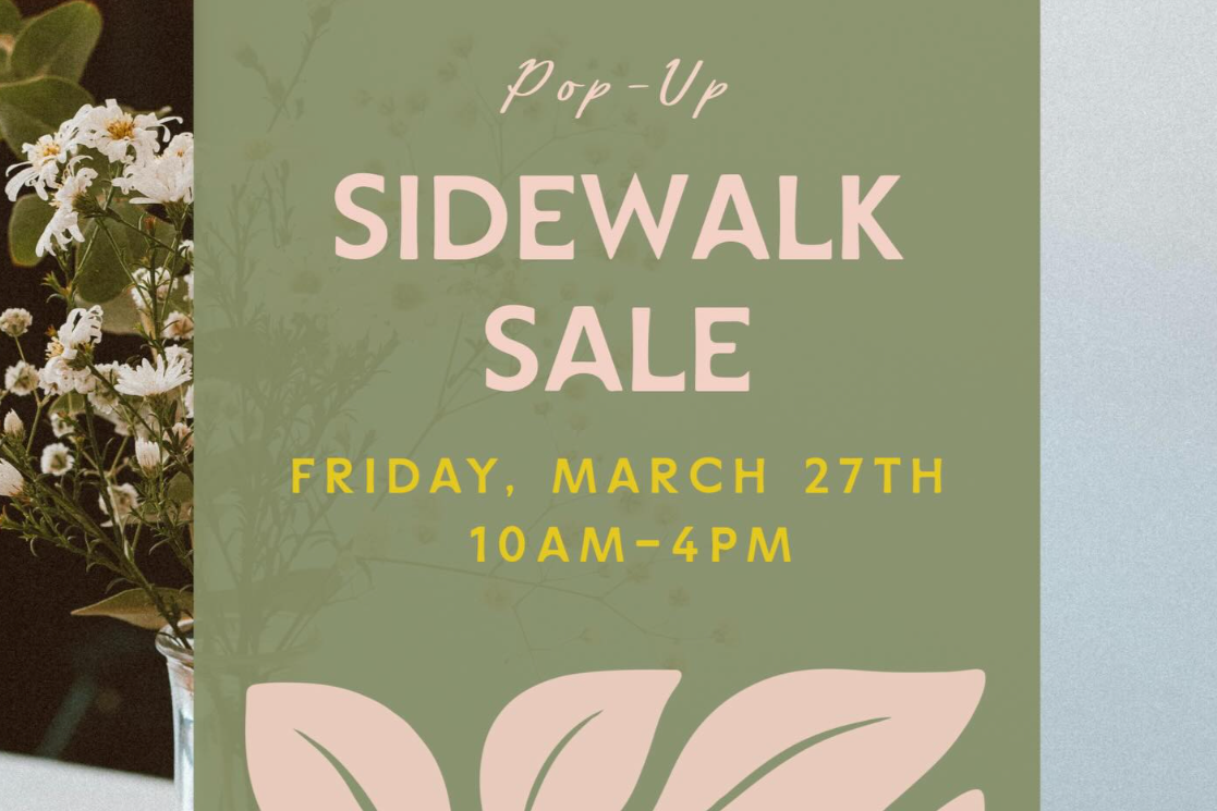 Pop-Up Sidewalk Sale @ Acton Coffee