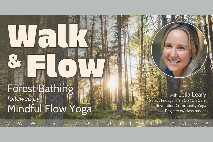 Walk &amp; Flow – Forest Bathing &amp; Mindful Flow Yoga @ RCY