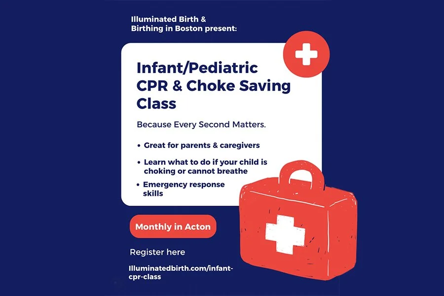 Infant and Pediatric CPR/AED, Choke Saving Class @ Illuminated Birth &amp; Co