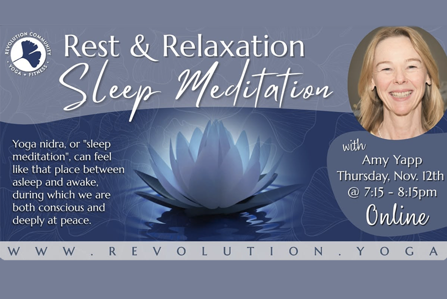 ONLINE: Rest &amp; Relaxation Sleep Meditation from RCY