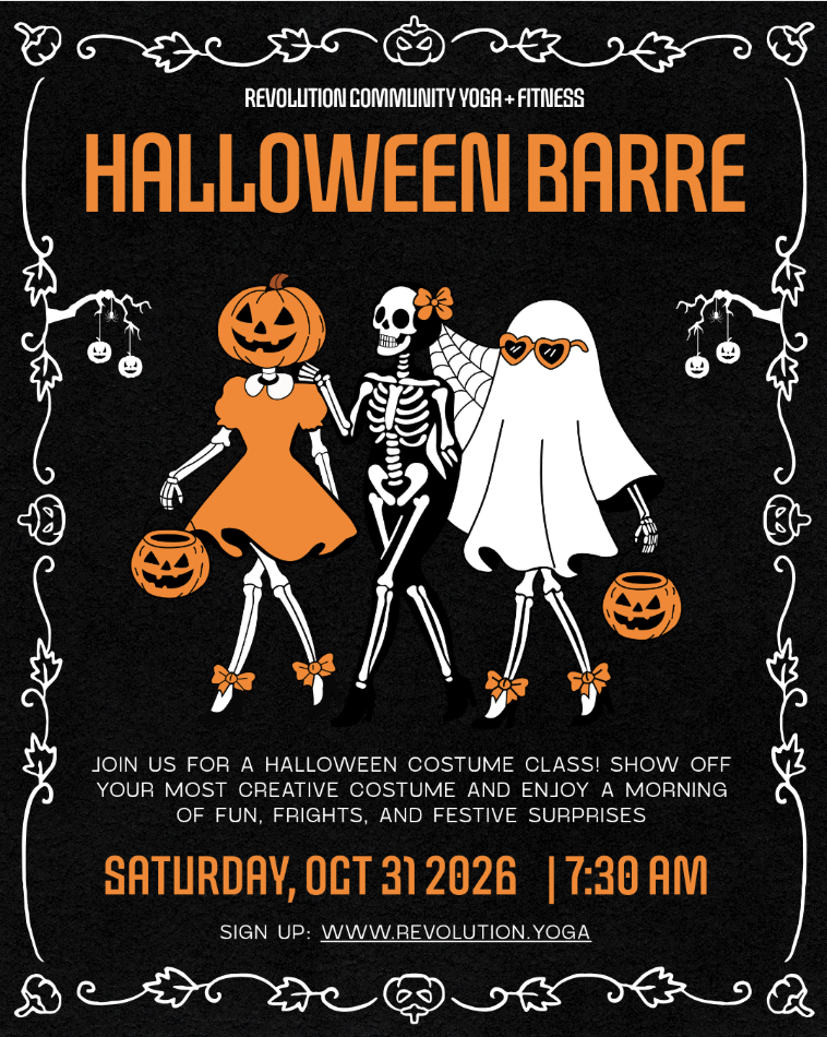 Halloween Barre Class @ RCY