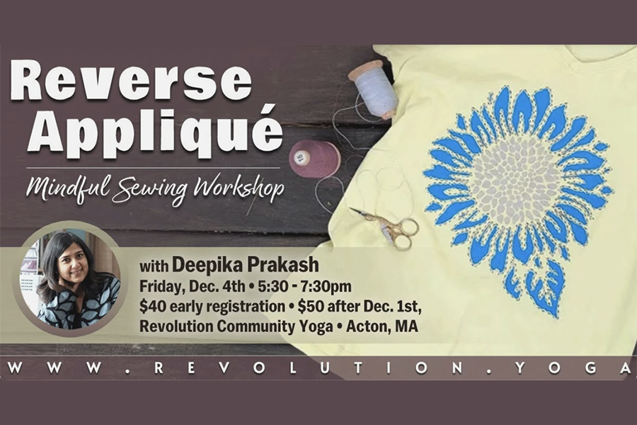 Reverse Appliqué • Mindful Sewing Workshop @ RCY