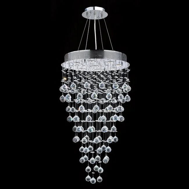 Contemporary 9 Light Chandelier