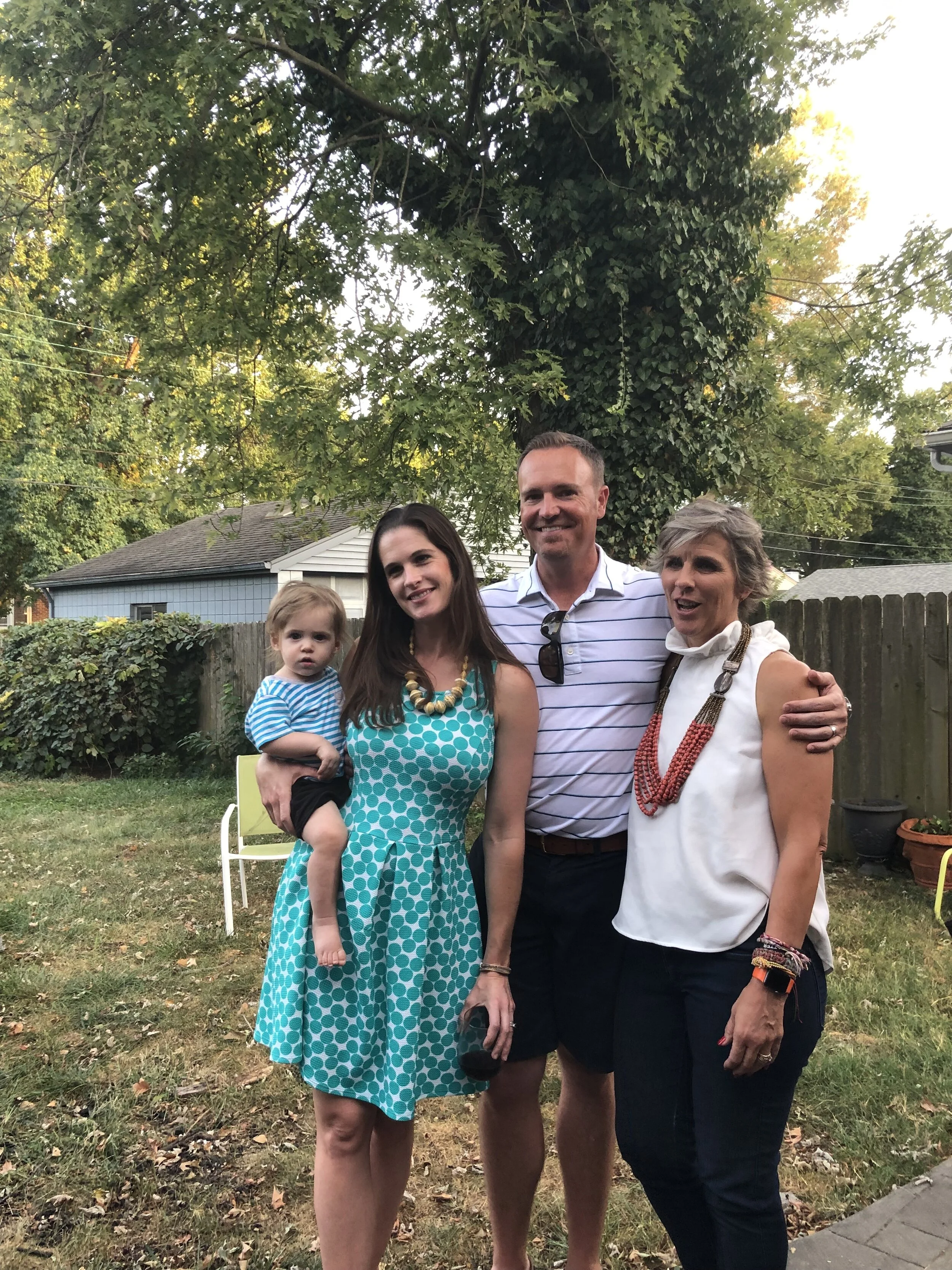 Zach and his lovely family