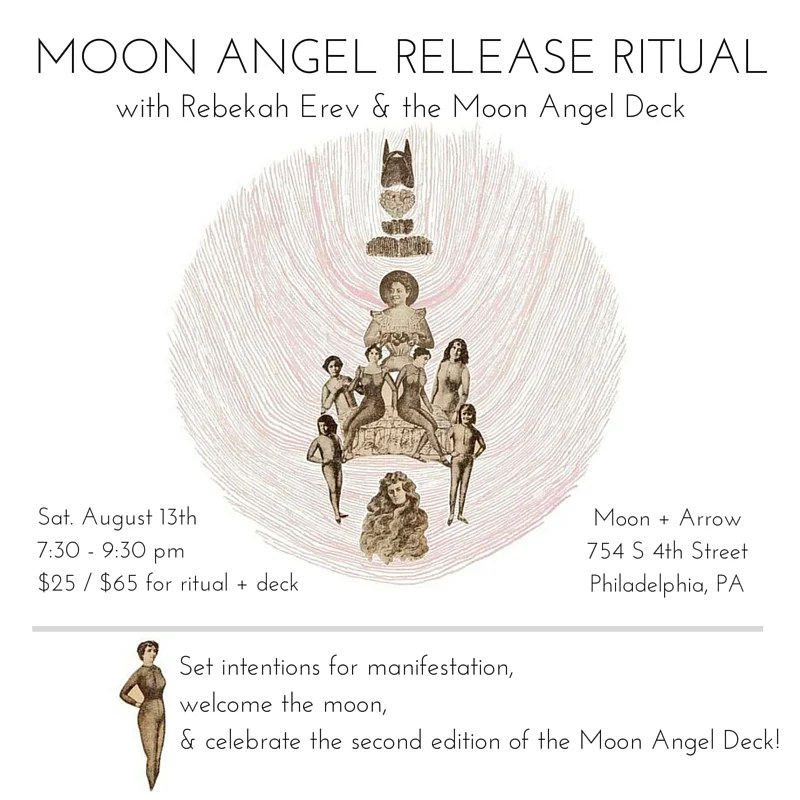 Philadelphia Moon Angel Deck Release & Ritual