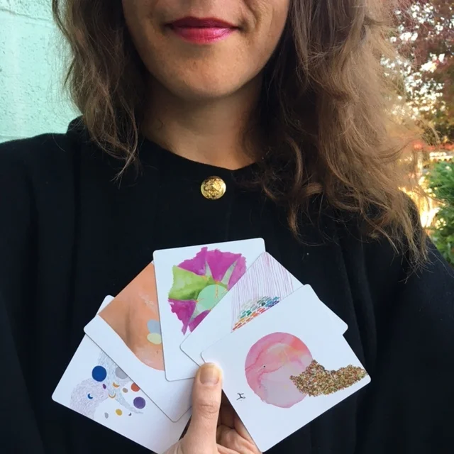 Moon Angel Cards. . Photo by Sonya Rifkin