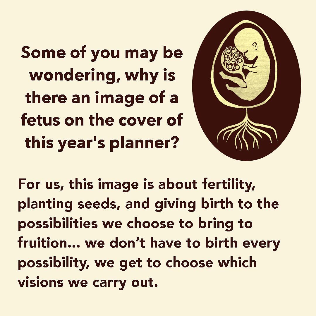 In the World to Come everyone who needs or wants an abortion has easy access to one.
.

The Indwelling Dreams of Olam haBa planner is a tool for touching into ancient timekeeping while tracking emerging magical practices of connecting with the earth,