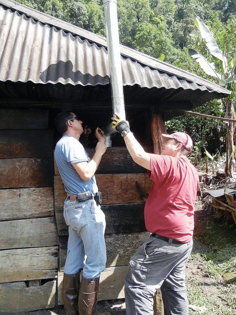 Installing Stove Pipe