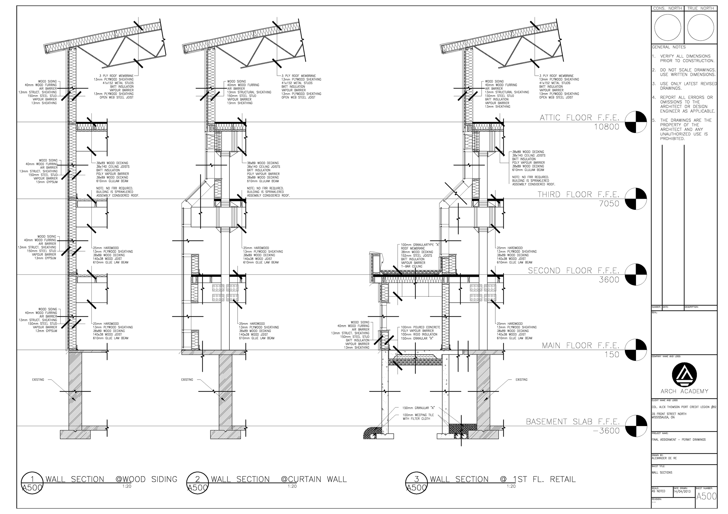 Wall Sections