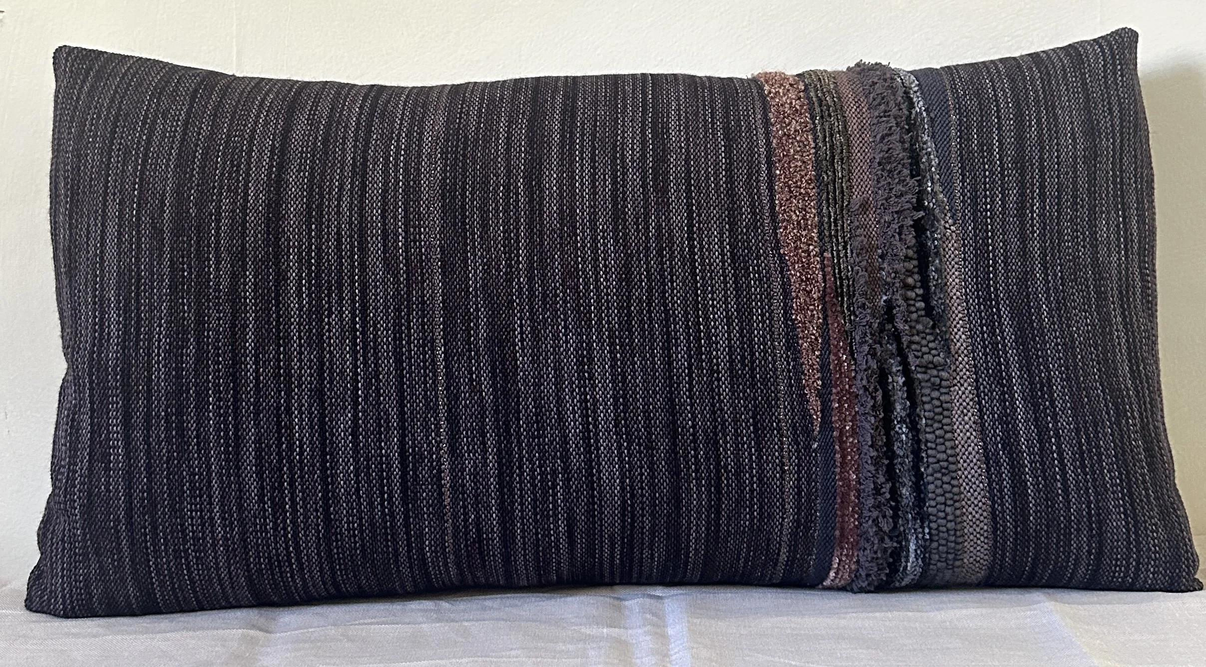 Iron Oxide Rock Slab Pillow