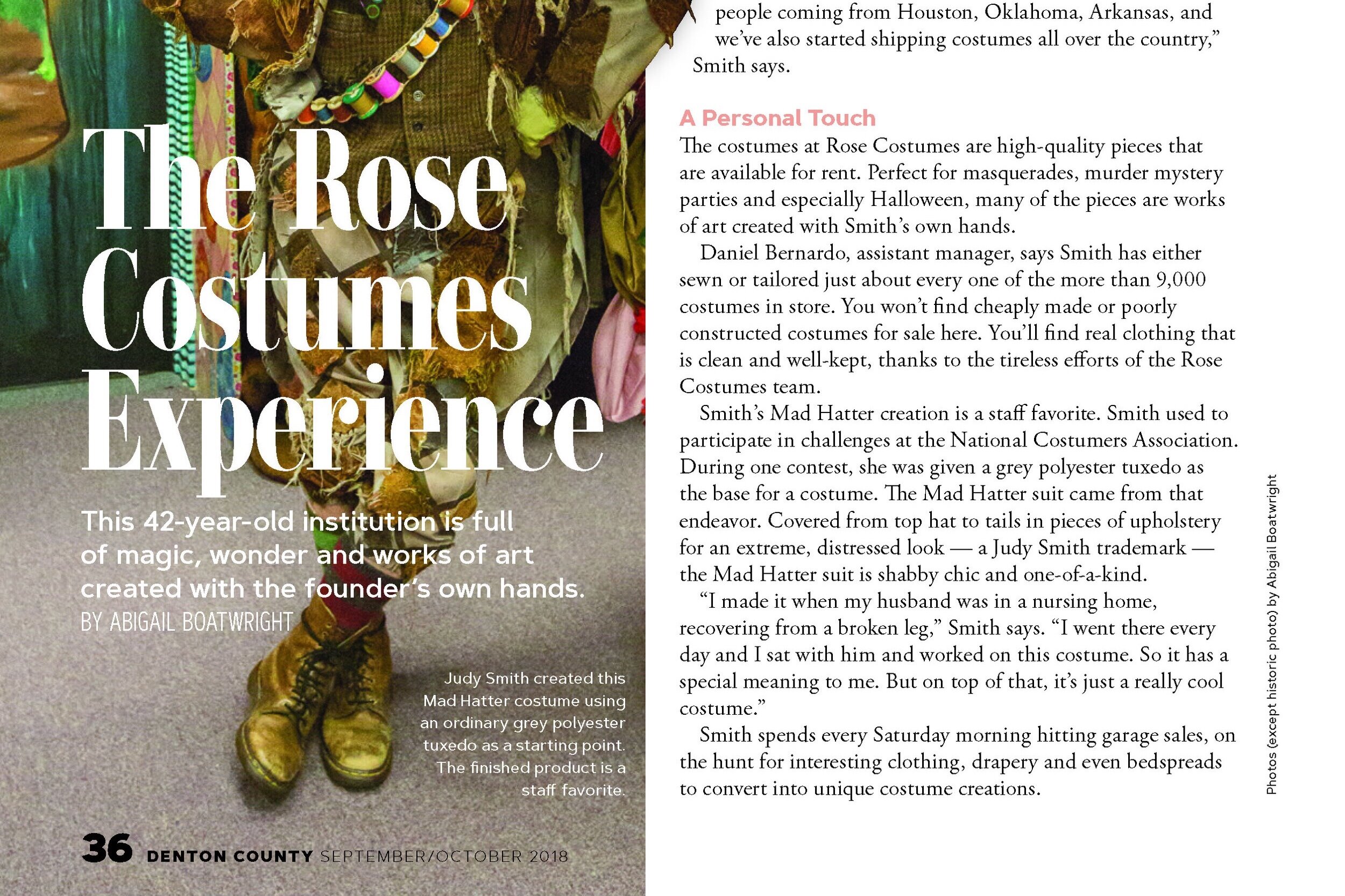 The Rose Costumes Experience