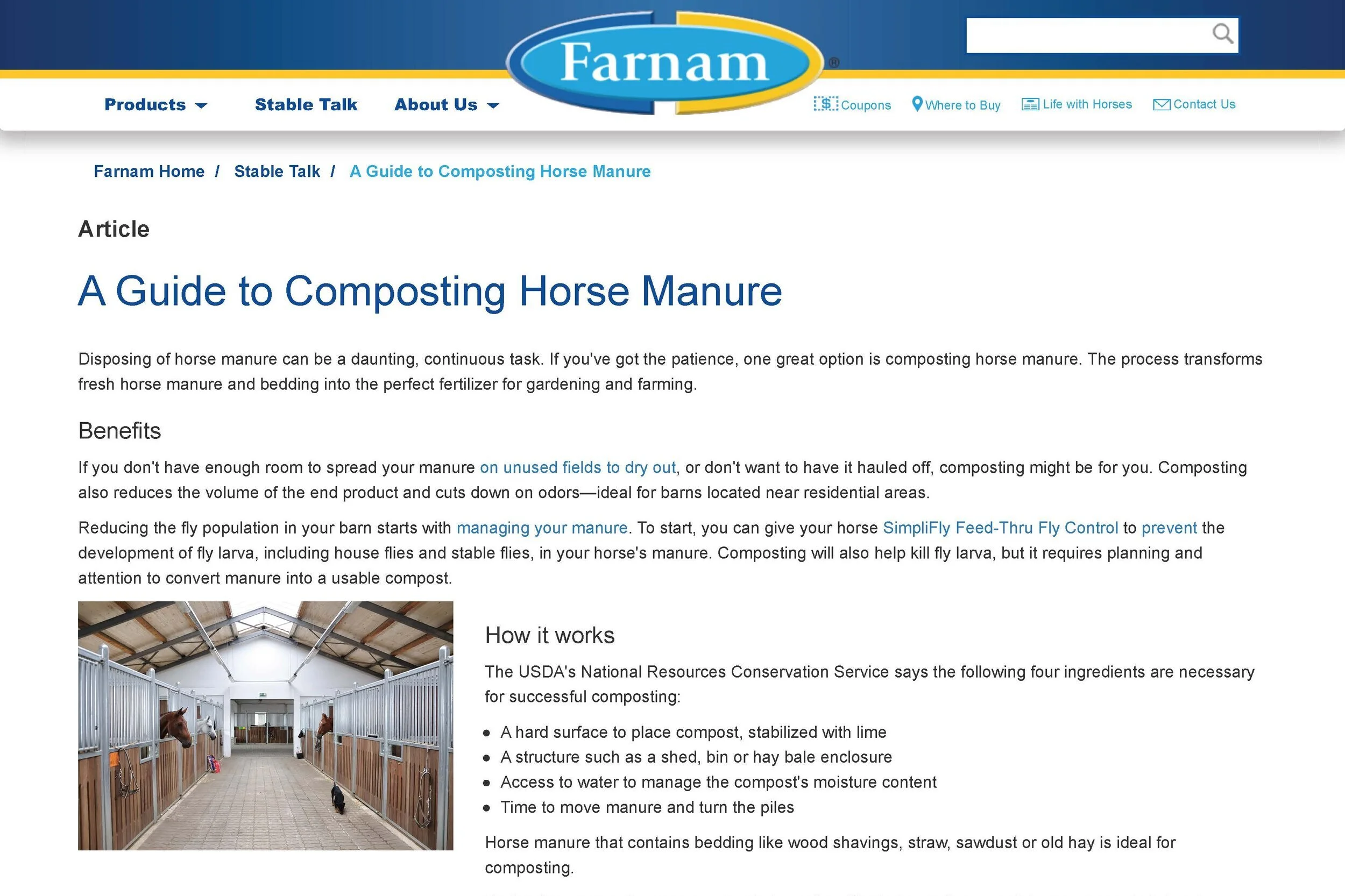 A Guide to Composting Horse Manure