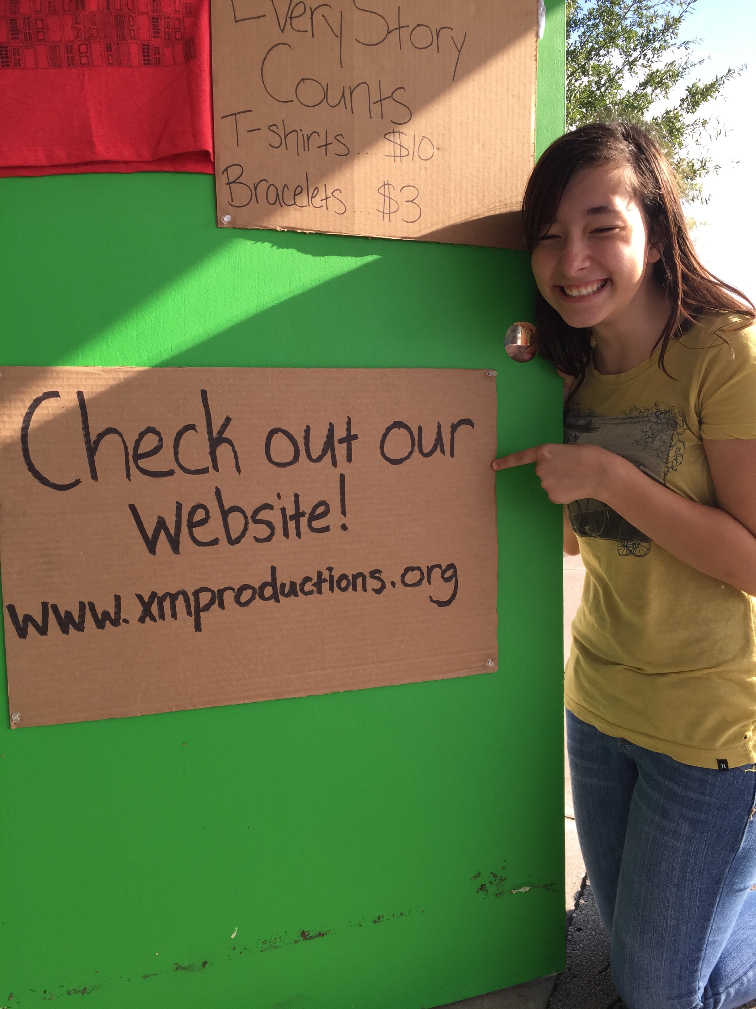 Jordan modeling our sign!