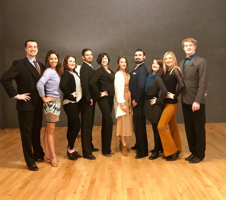 From left to right: Ravin, Chelsea, Elisha, Madrid, Natalie, Cara, Cory, Emily, Sara & Xander