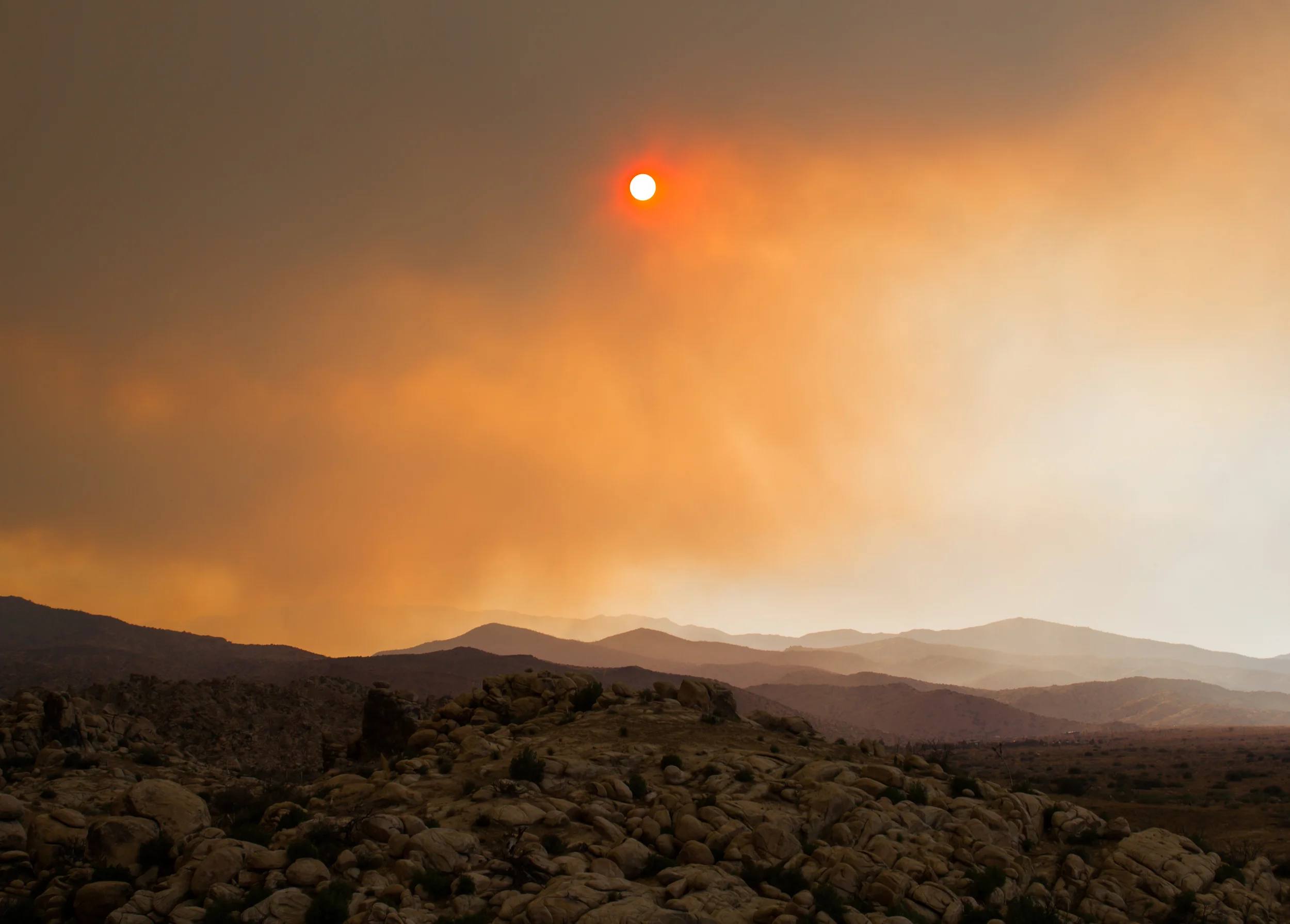 Lake Fire, Pioneertown, CA