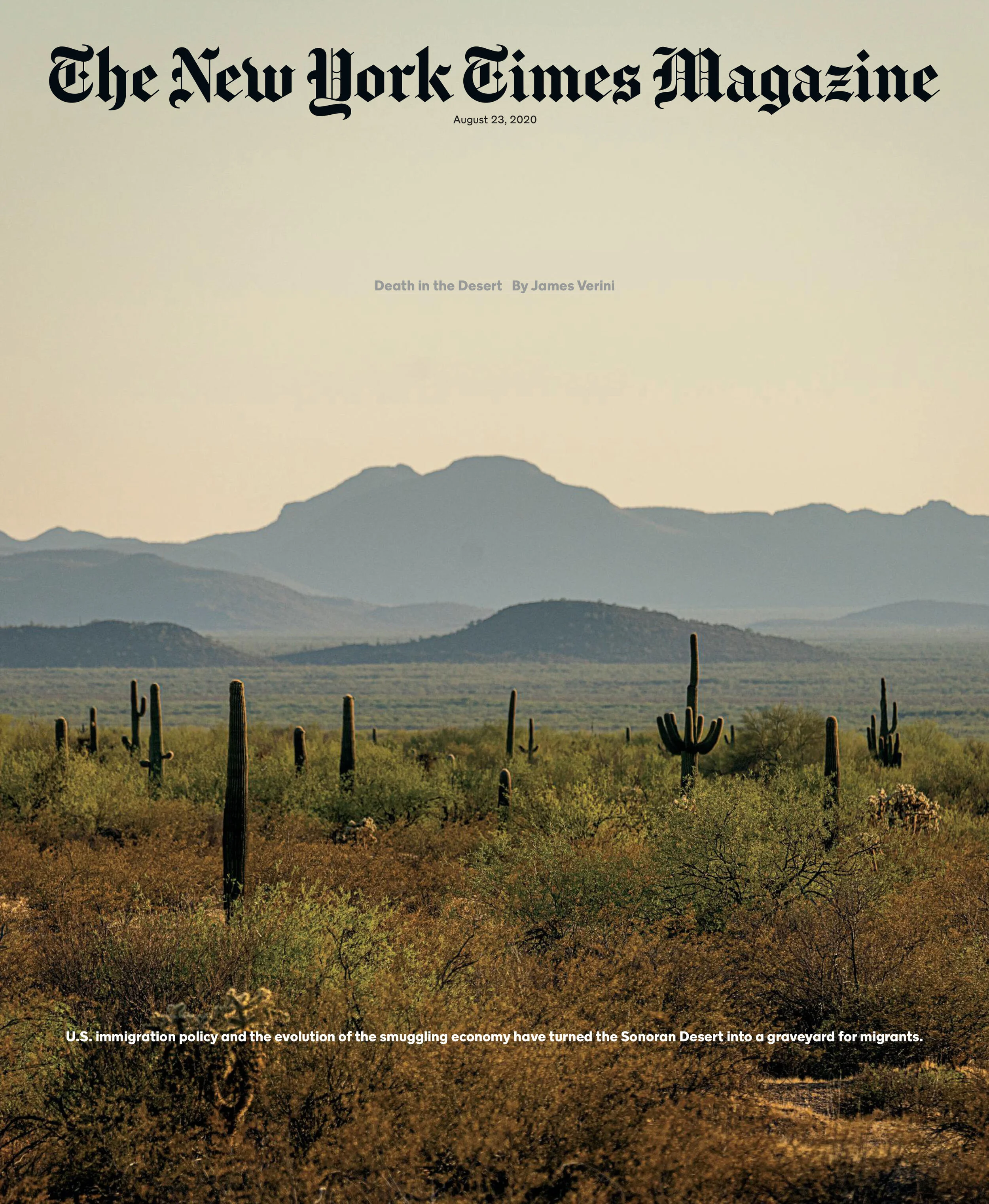 New York Times Magazine. August 23, 2020