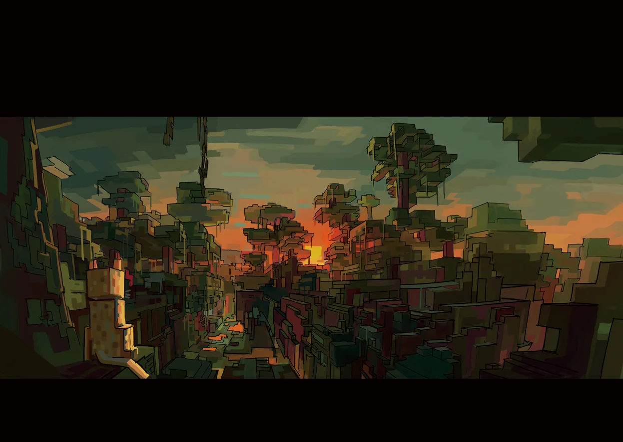 sun set