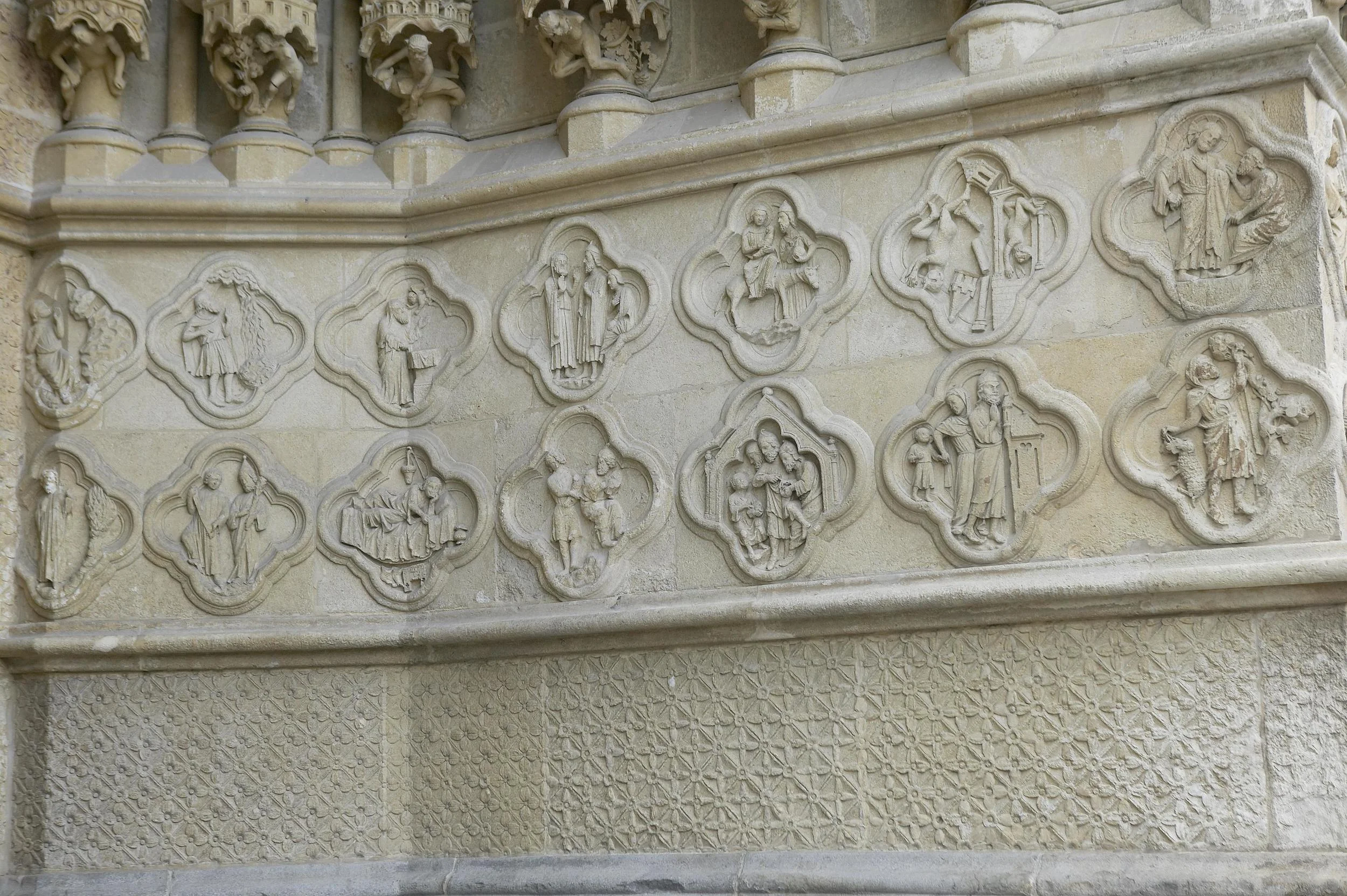 Scenes Typologically Related to the Incarnation of Christ from the Old and New Testaments