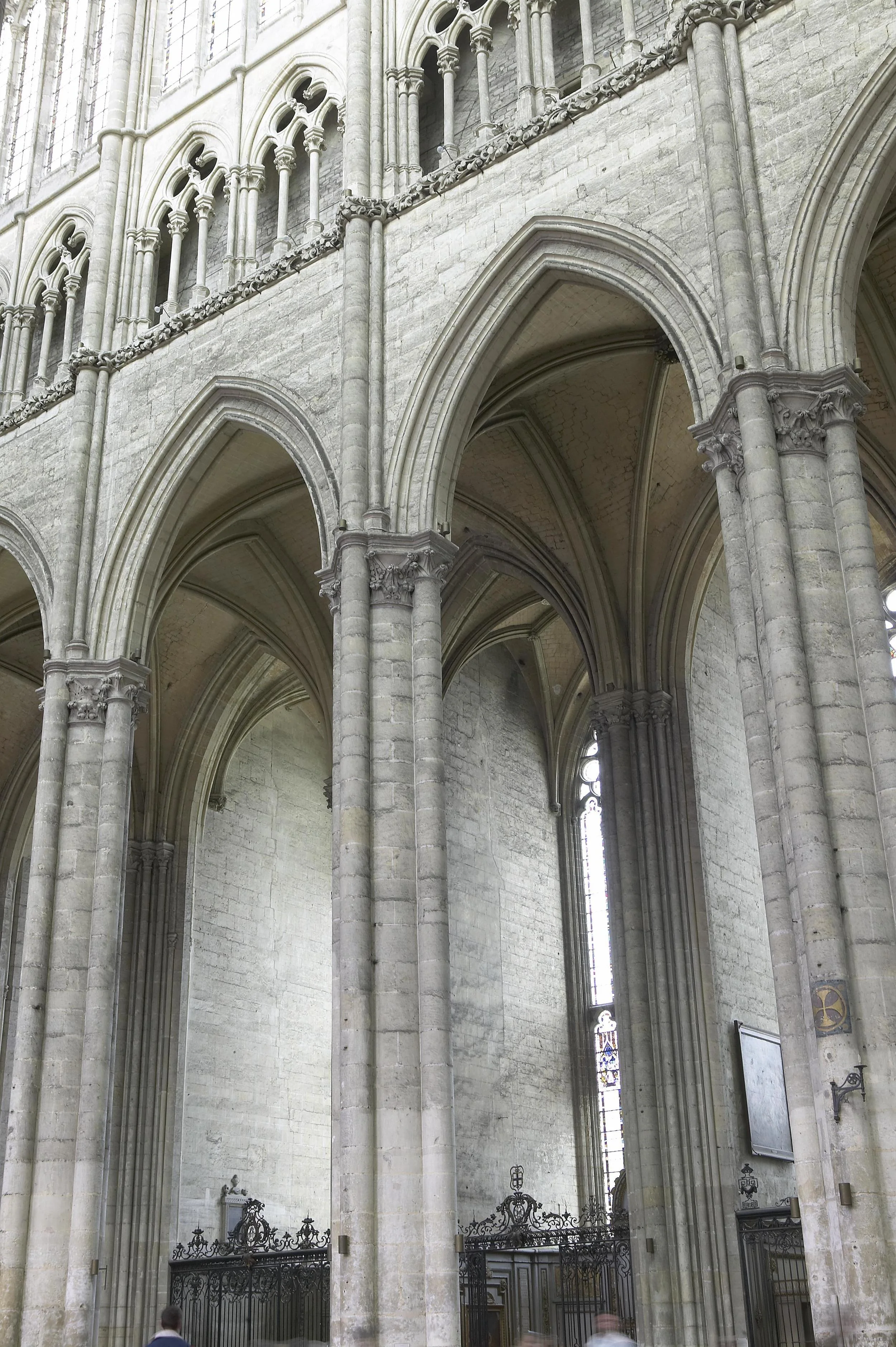 View of the Elevation of the Nave