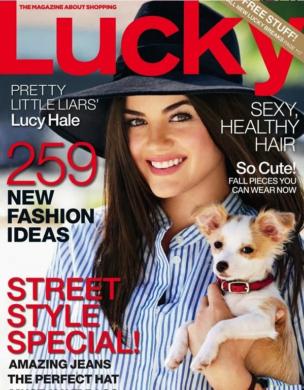 Lucky Magazine Thinks We're a Sexy Summer Accessory 