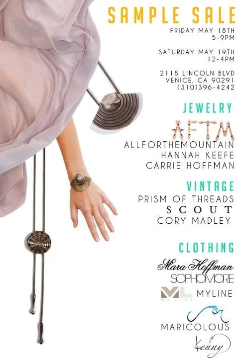 Spring Sample Sale