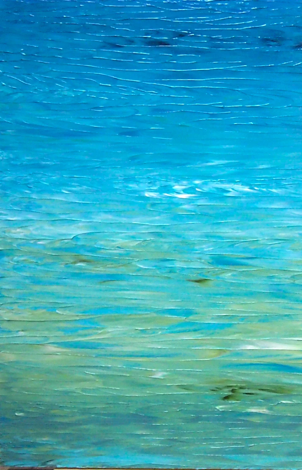 lake of many colours triptych (left)