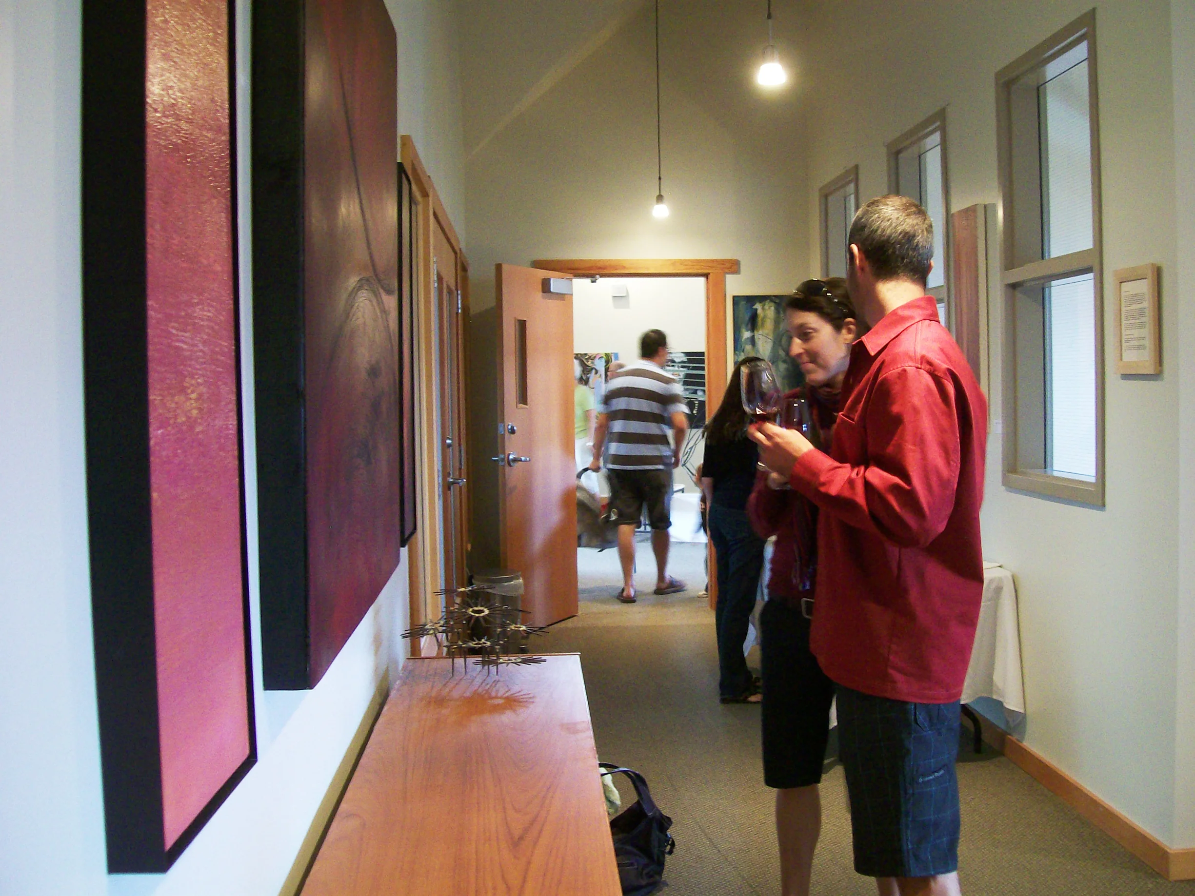 sweet crimson painting at red rooster winery