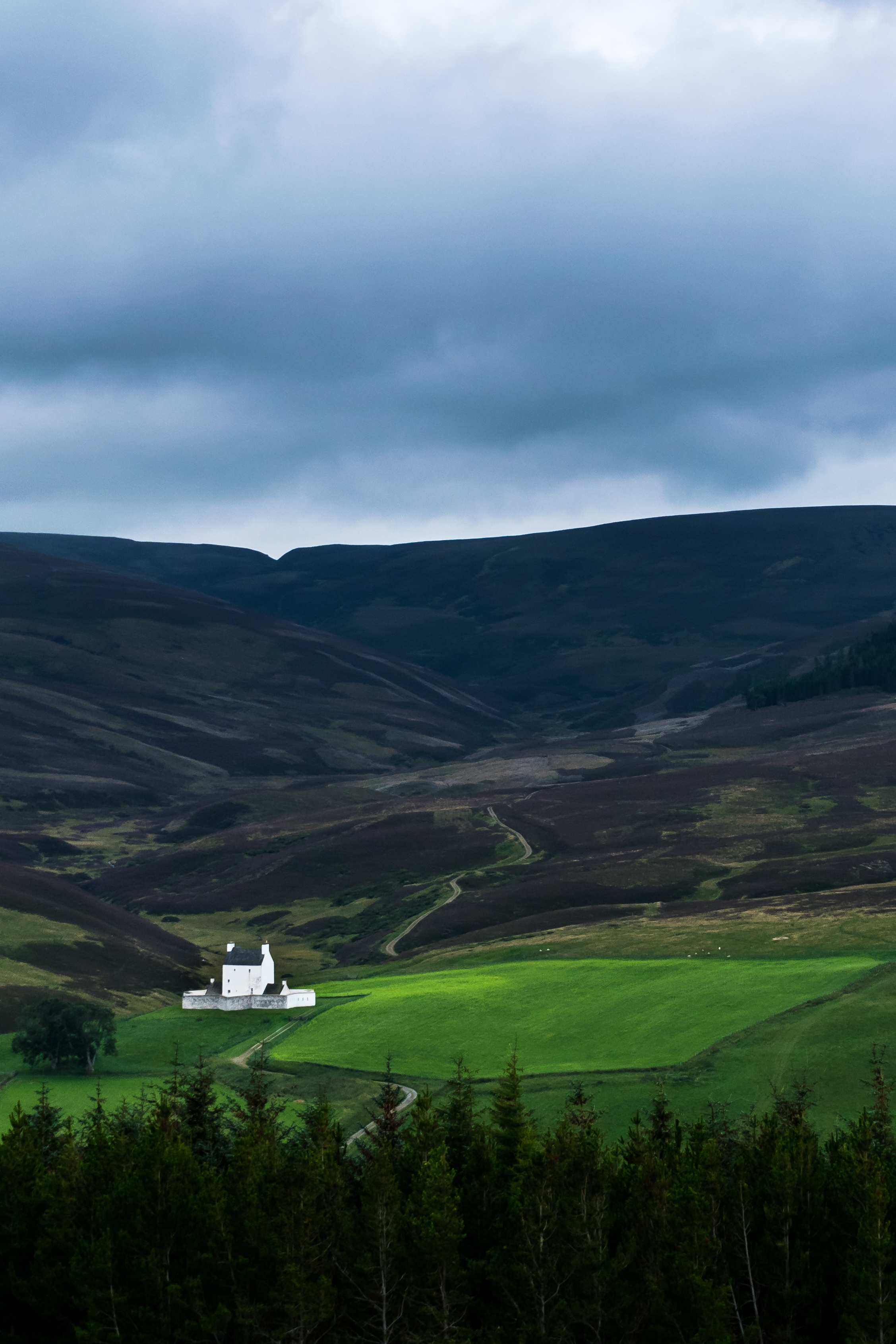  Castle near Glendaven, Scotland 