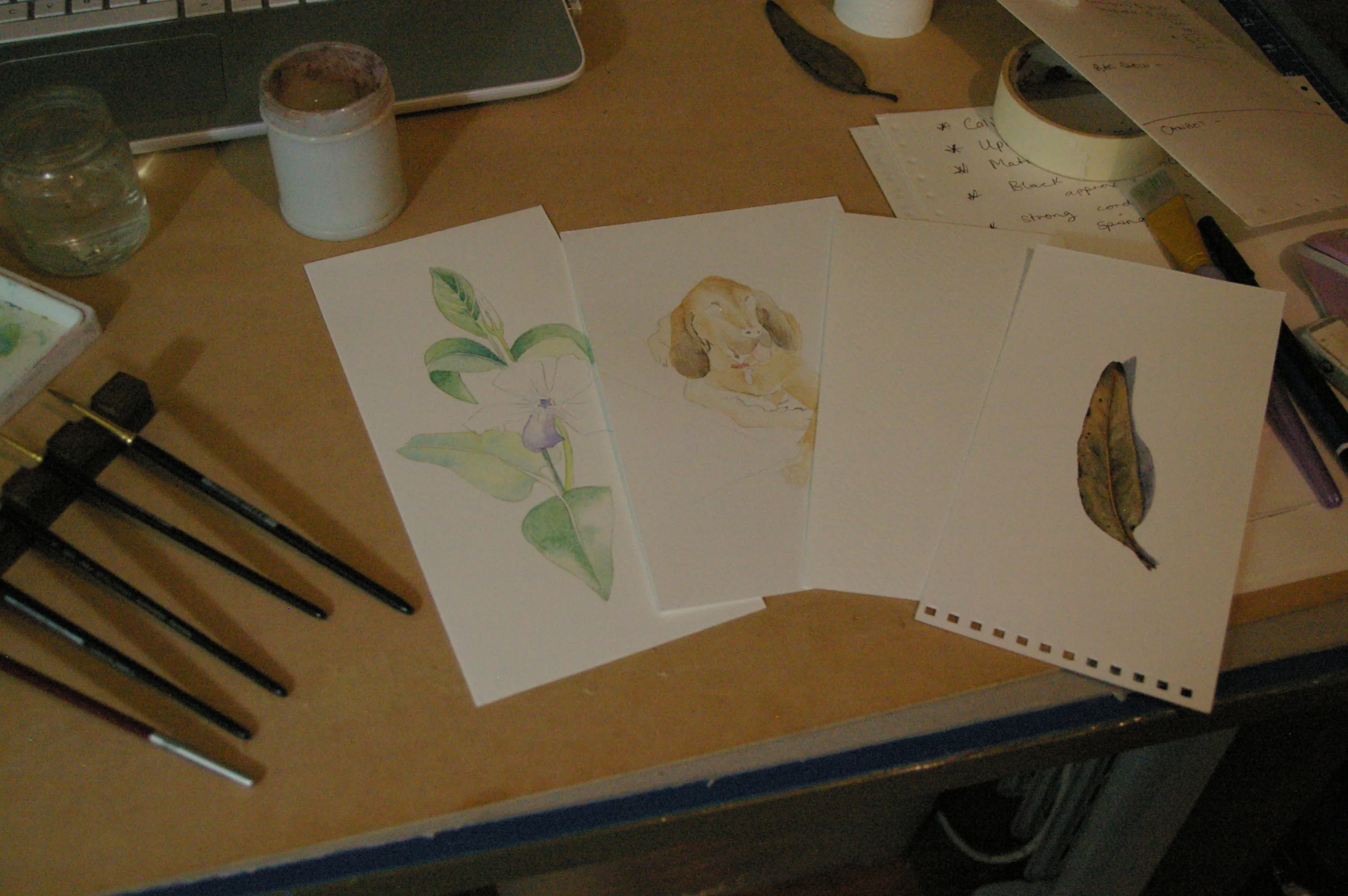 Testing samples of new papers for work.