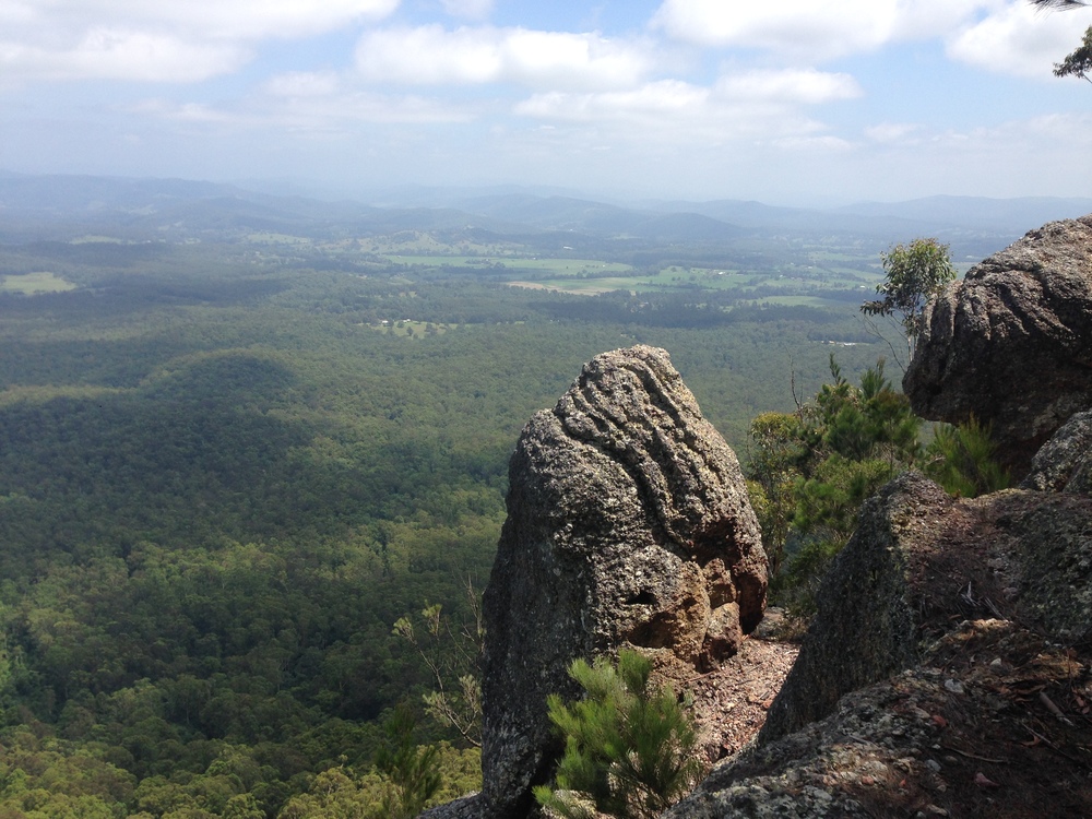 View from Bago Bluff near Wauchope, NSW.