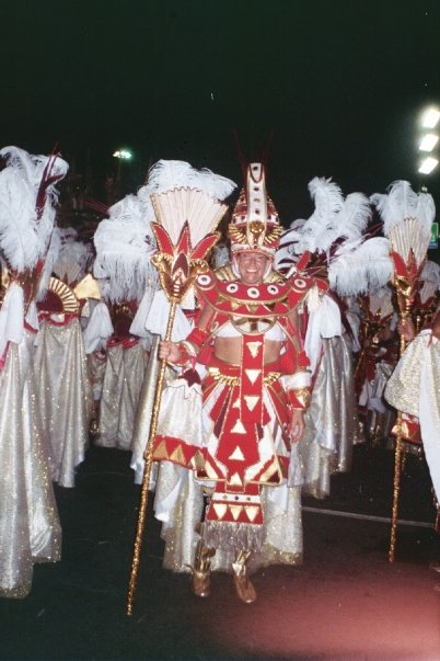 Dancing in the Carnival/ Rio de Janeiro, Brazil