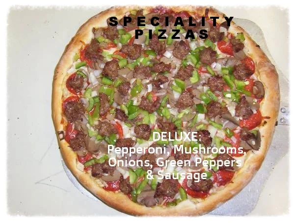 Regular or Thin Crust: Bite Size $6.00 Small $9.00 Medium $15.00 Large $20.00 Sheet $38.00 Deep Dish Crust : Bite Size $6.50 Small $10.00 Medium $16.25 Large $21.50 Sheet $41.00