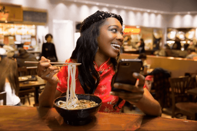  Ramen house selfie. 