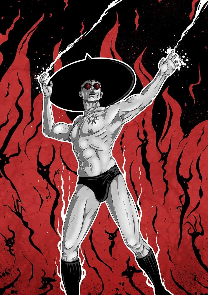 Digital Art. Queer Art. LGBT Art. By artist GWA aka Wade Goring.