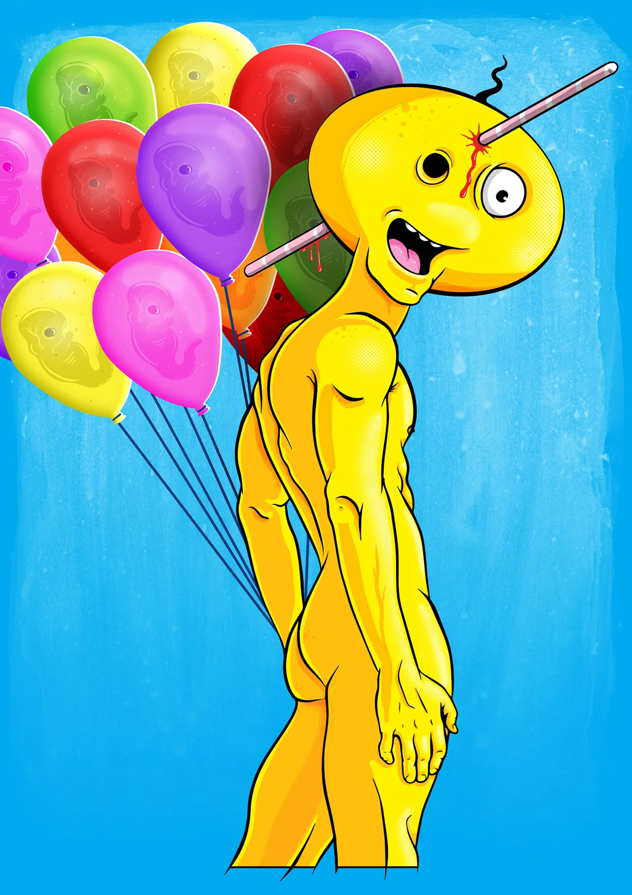 Created on iPadPro using Procreate app. Finished with Photoshop.