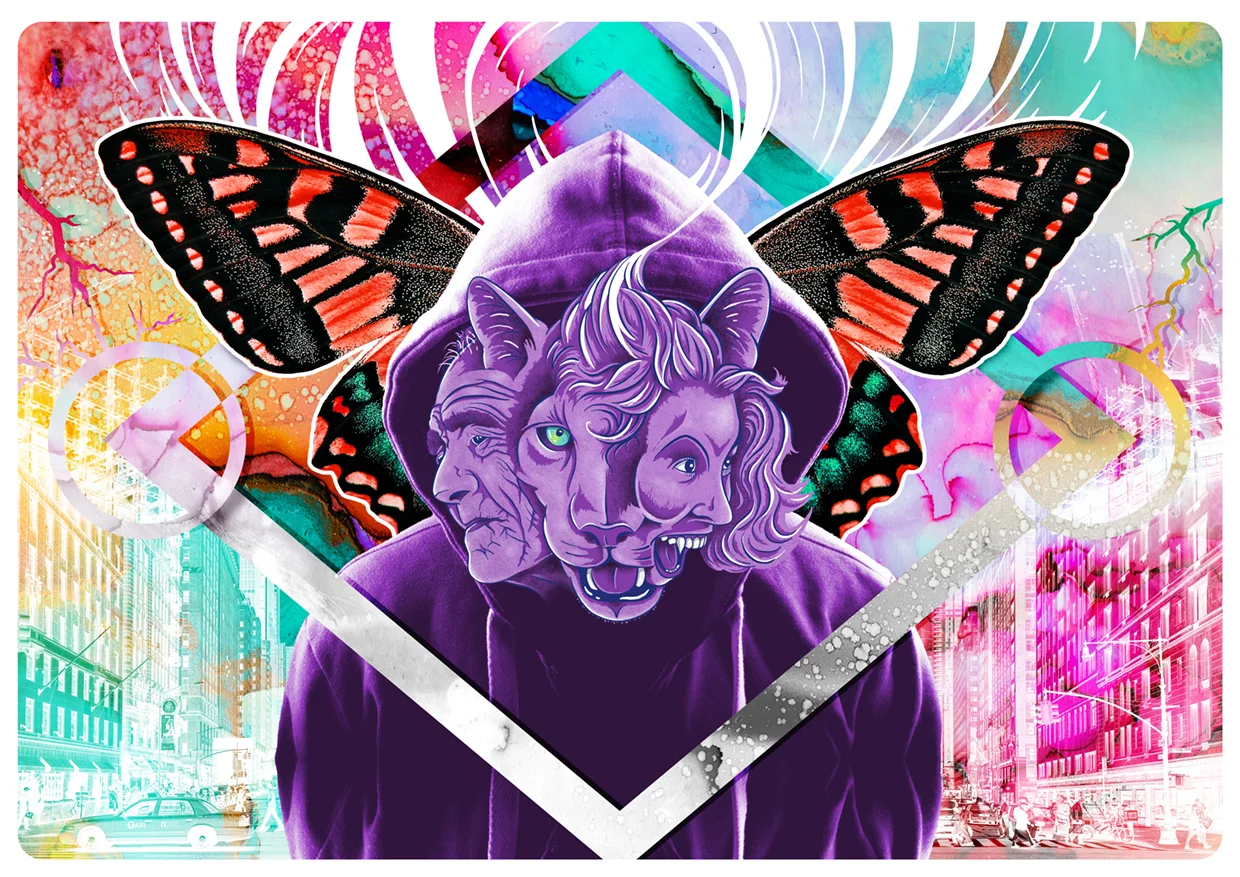 Created using Procreate App and Photoshop. Stock images sourced from Pixabay.