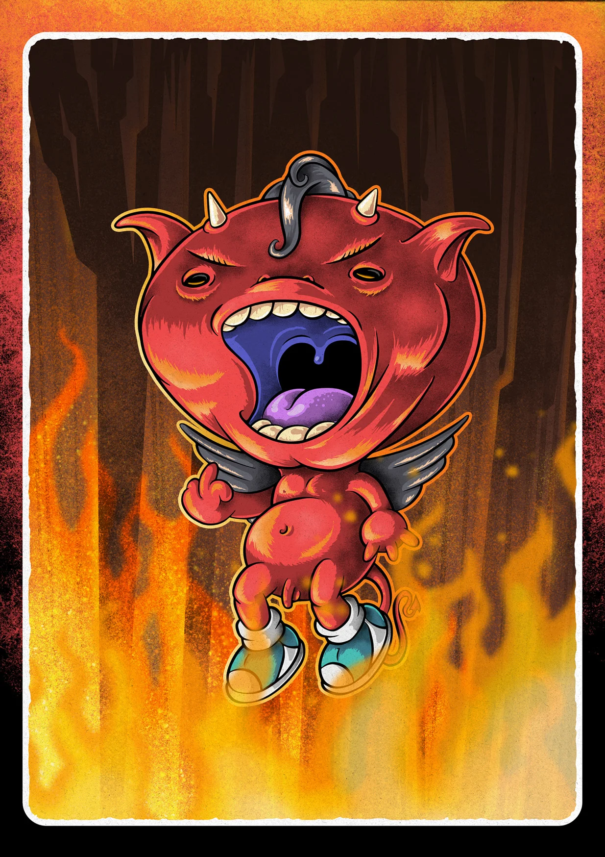 Created with Procreate app and Photoshop.