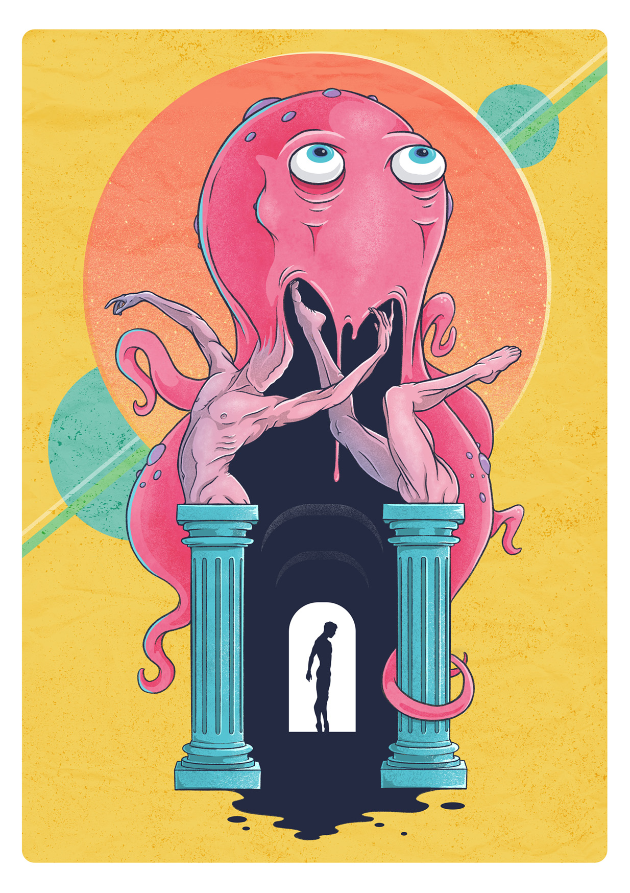 Created with Procreate app and Photoshop.