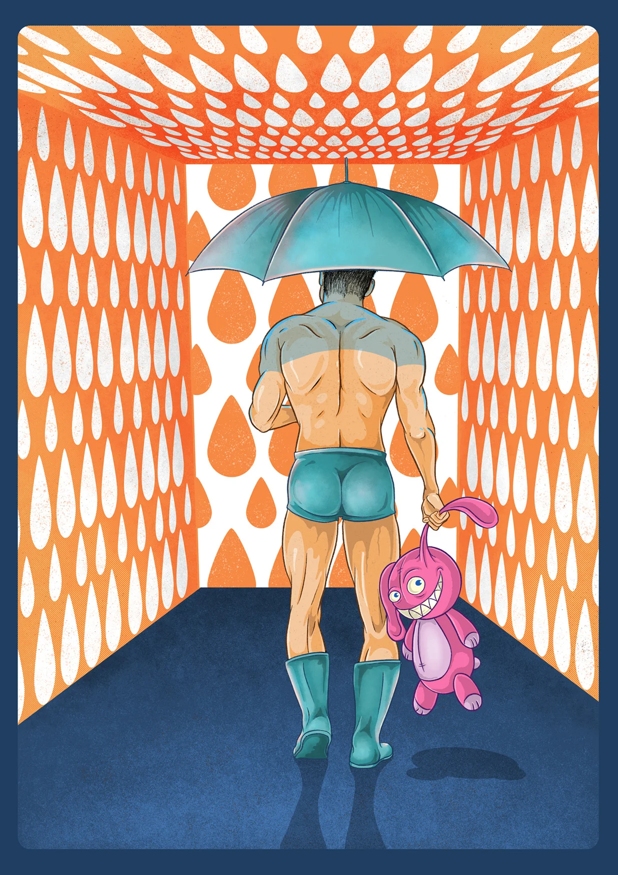 Created with Procreate app and Photoshop.