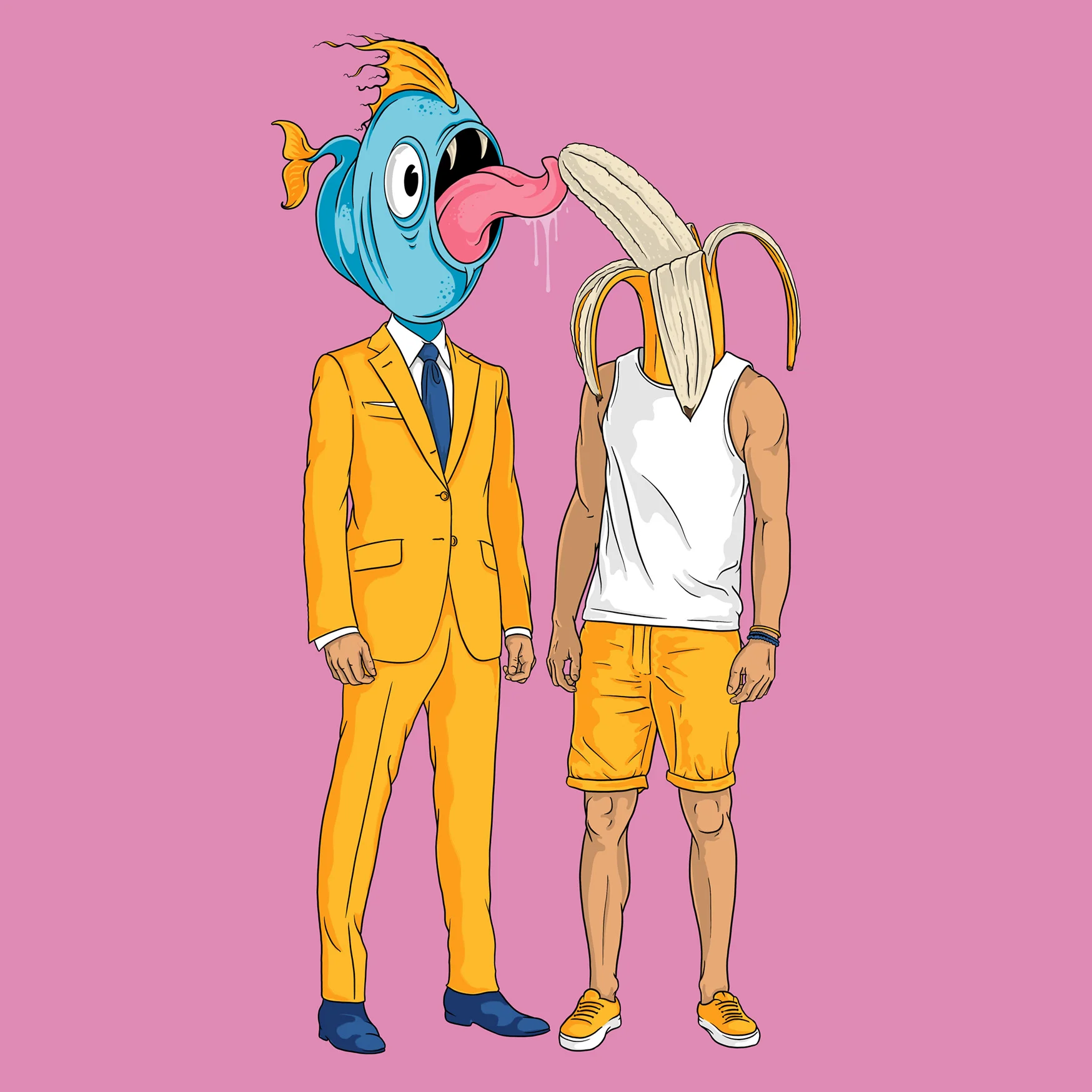 Fishhead &amp; Banana.