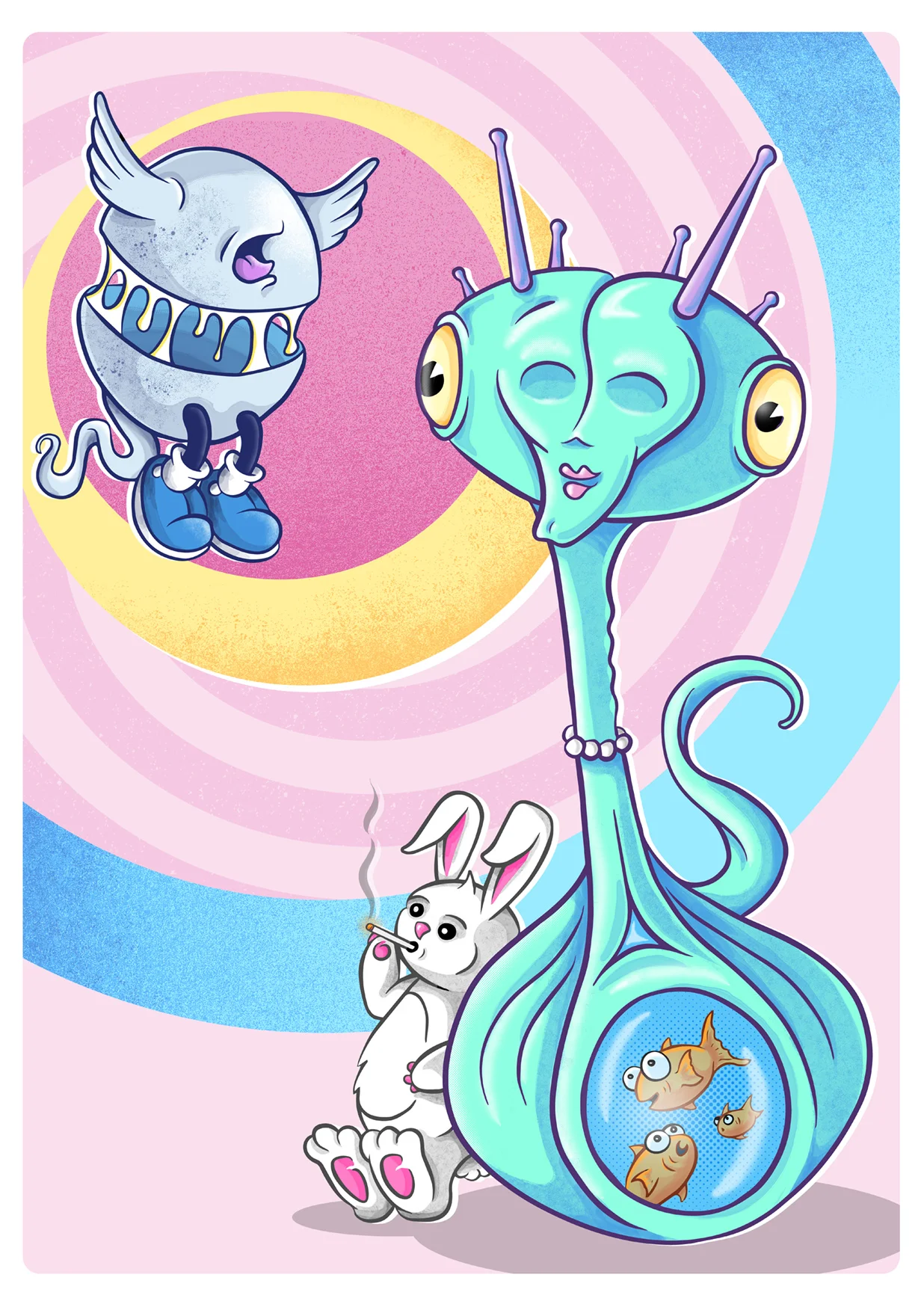 Harold &amp; Celeste enjoy a song.