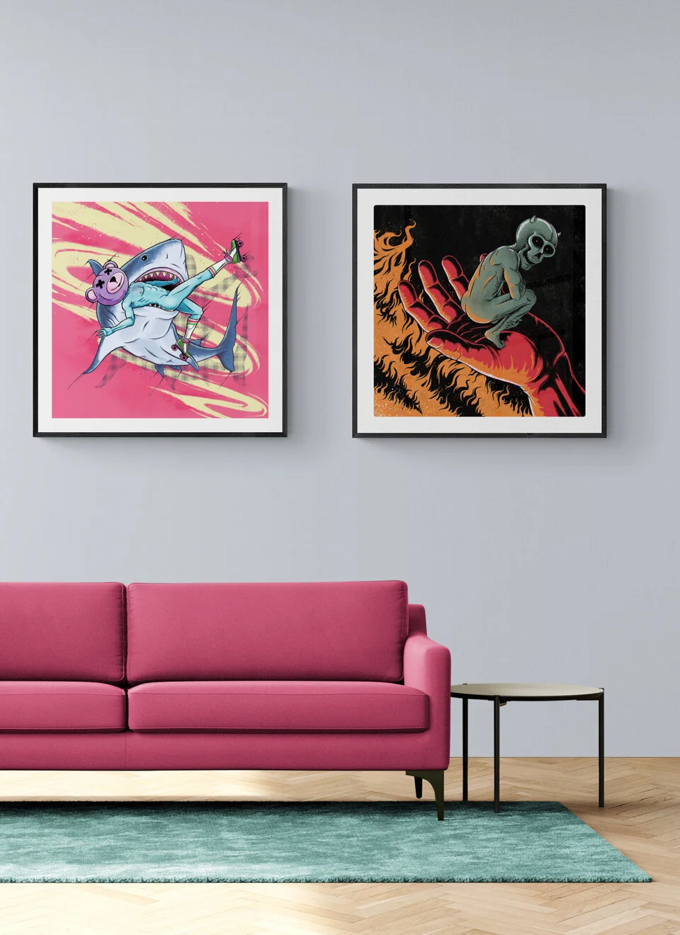 Feed The Beast (L)  Naked &amp; Afraid (R)GET PRINT QUOTE