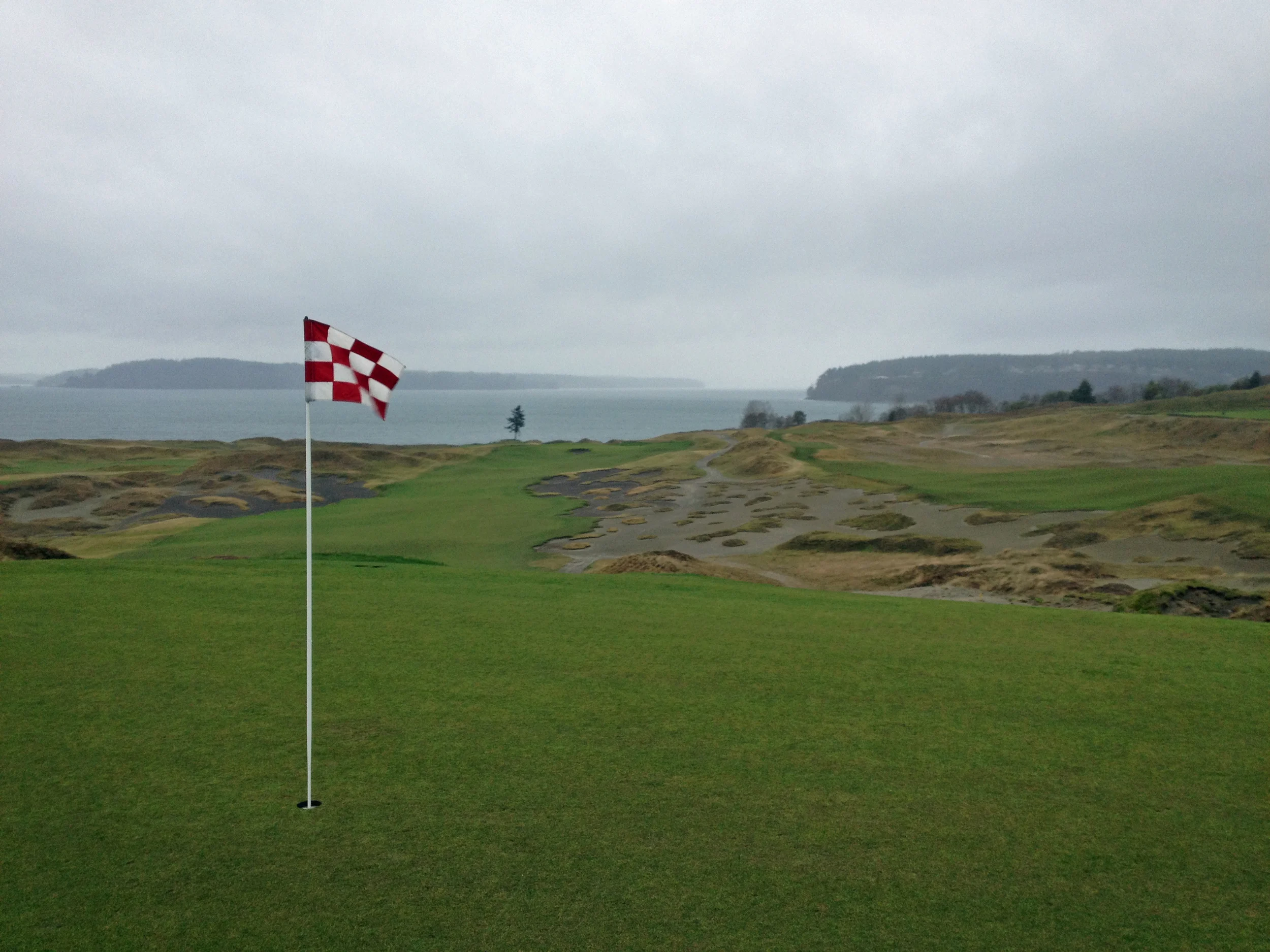 Chambers Bay #4, #5 on Left