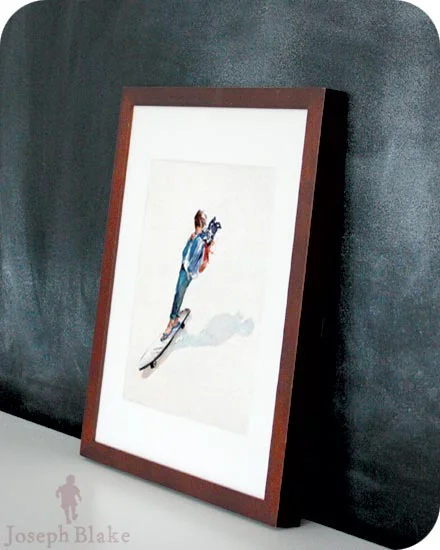 Back to Class (framed)