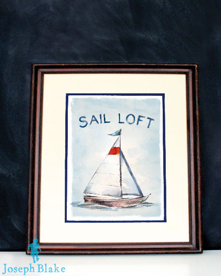 Sail Loft by Joseph Blake (framed)