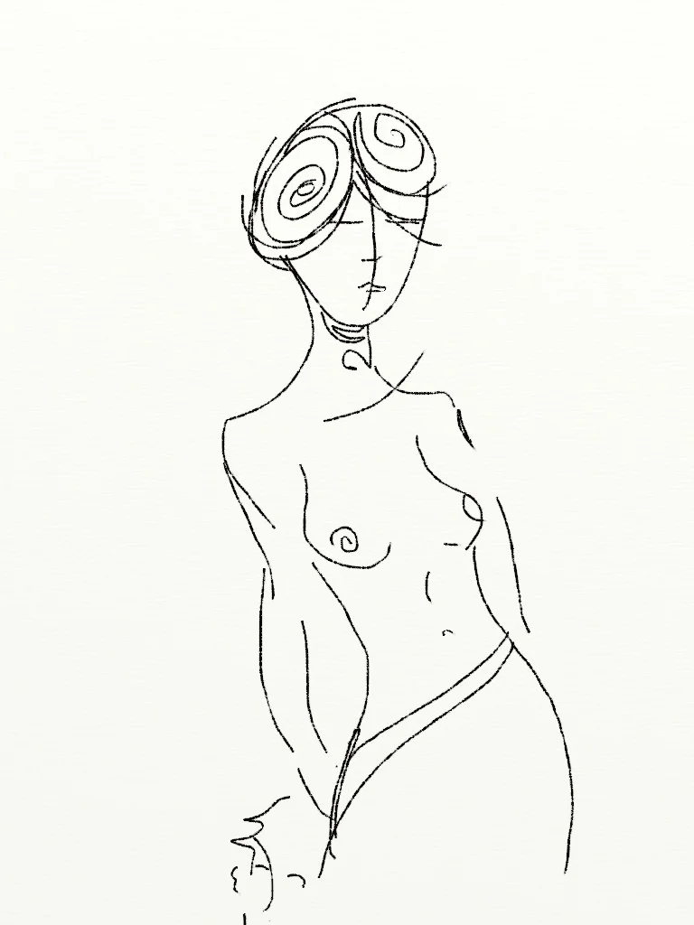Minoan nude