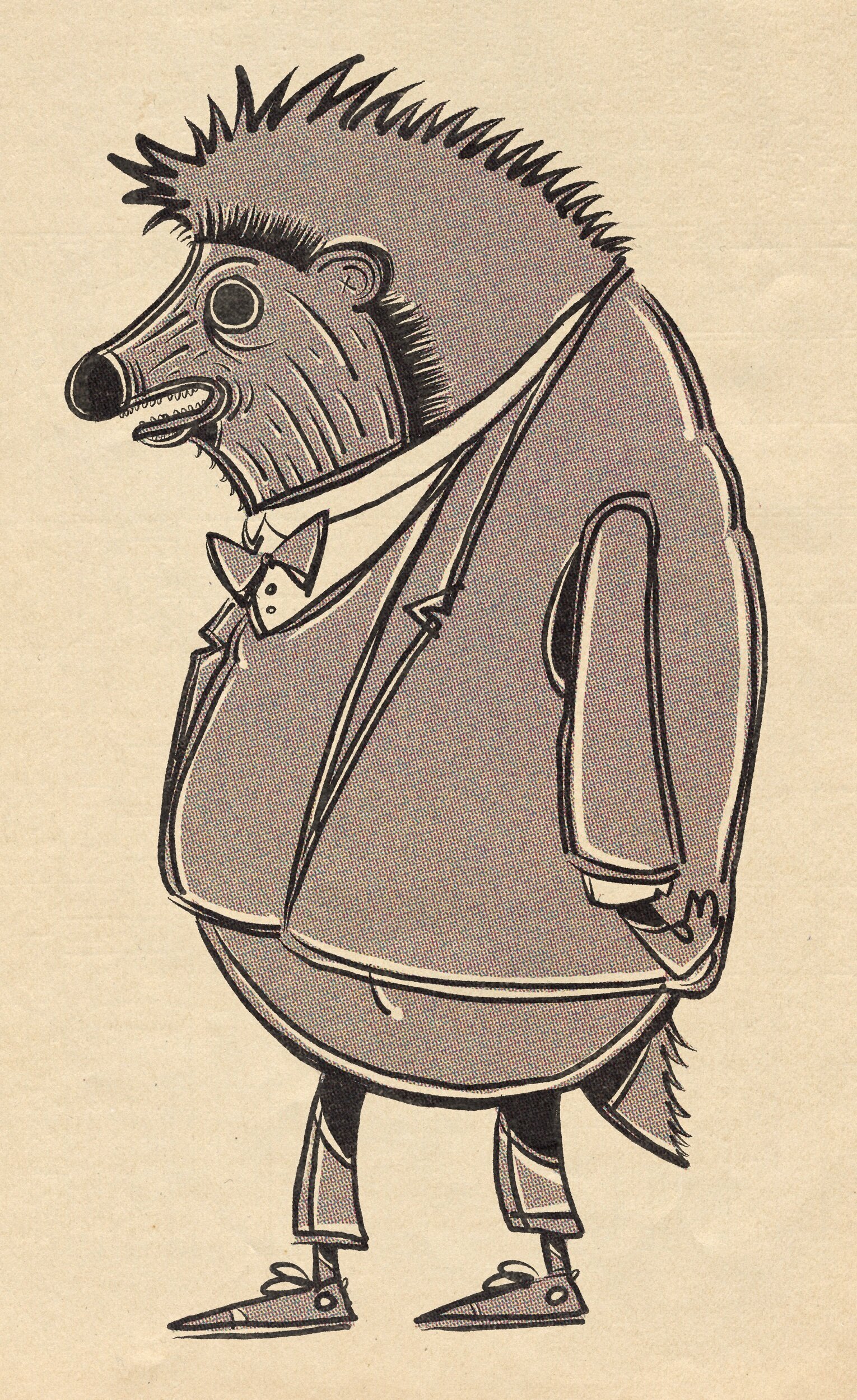 Professor Burke, Gentleman Hedgehog 